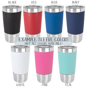
                  
                    Coffee pairs nicely with Silence | 20 oz Polar Camel Tumbler | color options
                  
                