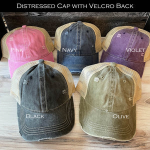 
                  
                    Certified Day Drinker | Distressed Cap with Engraved Leather Patch
                  
                