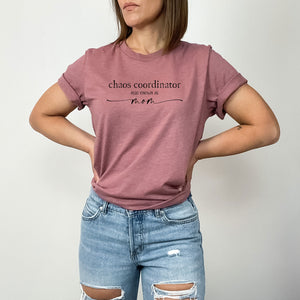 
                  
                    Chaos Coordinator a.k.a. Mom | Funny Mom Shirt | Mother's Day Gift
                  
                