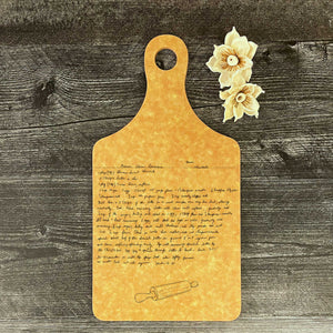 
                  
                    Custom Handwriting Engraved Cutting Board
                  
                