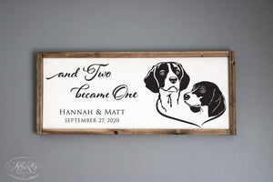 
                  
                    Listing #2 for Heather B | Personalized Wedding Sign | Beagles
                  
                