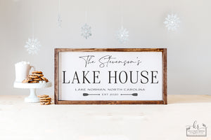 
                  
                    Listing for Tina M | Lake House Framed Wood Sign
                  
                