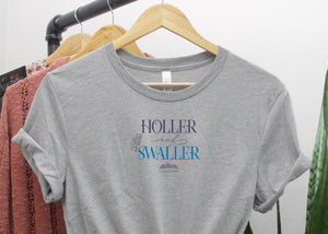 
                  
                    Holler and Swaller A Nashville Tradition | Bella+Canvas Unisex Short Sleeve Tee
                  
                
