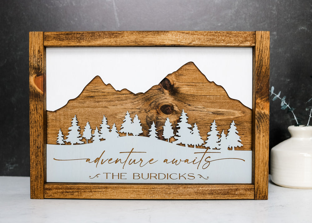 Adventure Fund Wood Decor