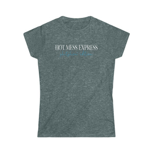 
                  
                    Hot Mess Express Shitshow Edition | Funny Women's Softstyle T-shirt
                  
                