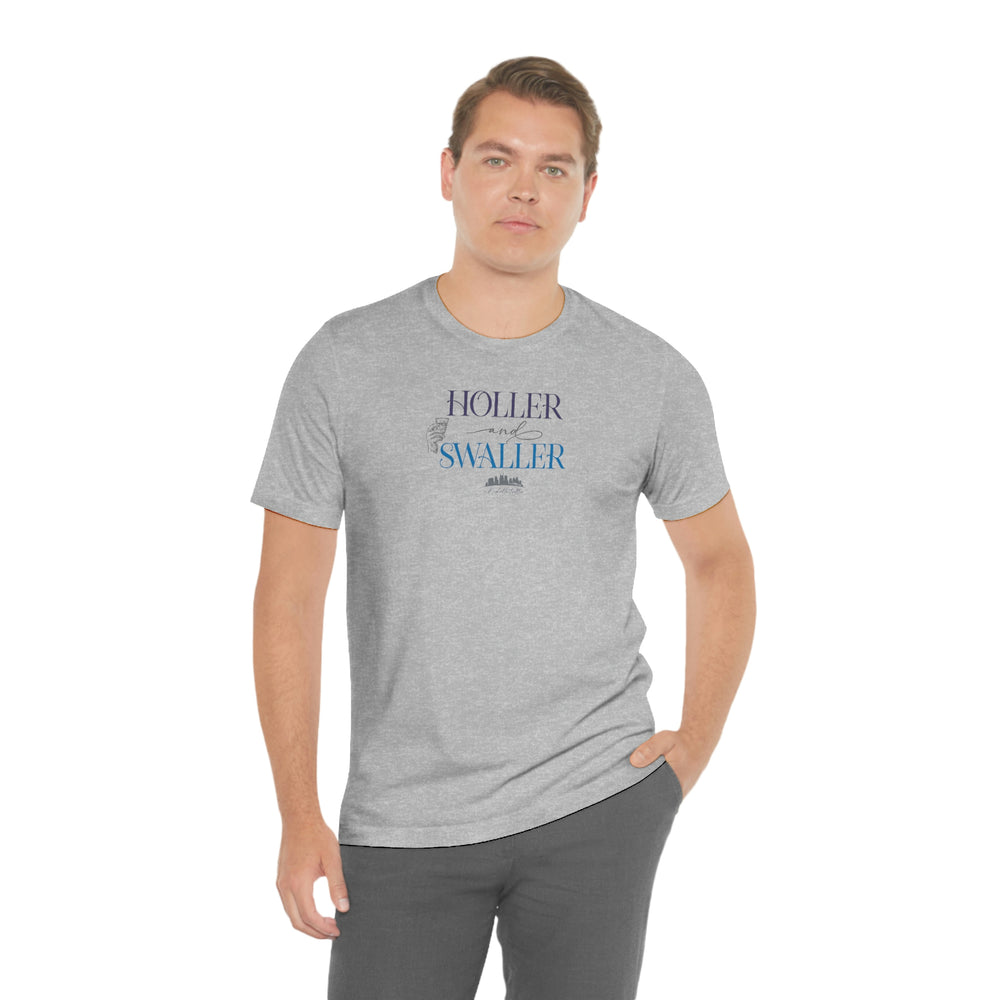 
                  
                    Holler and Swaller A Nashville Tradition | Bella+Canvas Unisex Short Sleeve Tee
                  
                